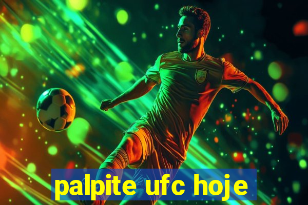 palpite ufc hoje